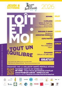Semaine de la Santé mentale 2026